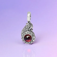 Load image into Gallery viewer, Red Agate Naga Pendant
