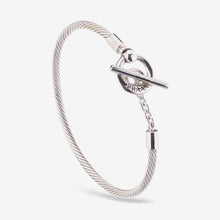 Load image into Gallery viewer, PRAAN Closed Cable T-Bar Bracelet