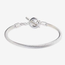 Load image into Gallery viewer, PRAAN Closed Cable T-Bar Bracelet