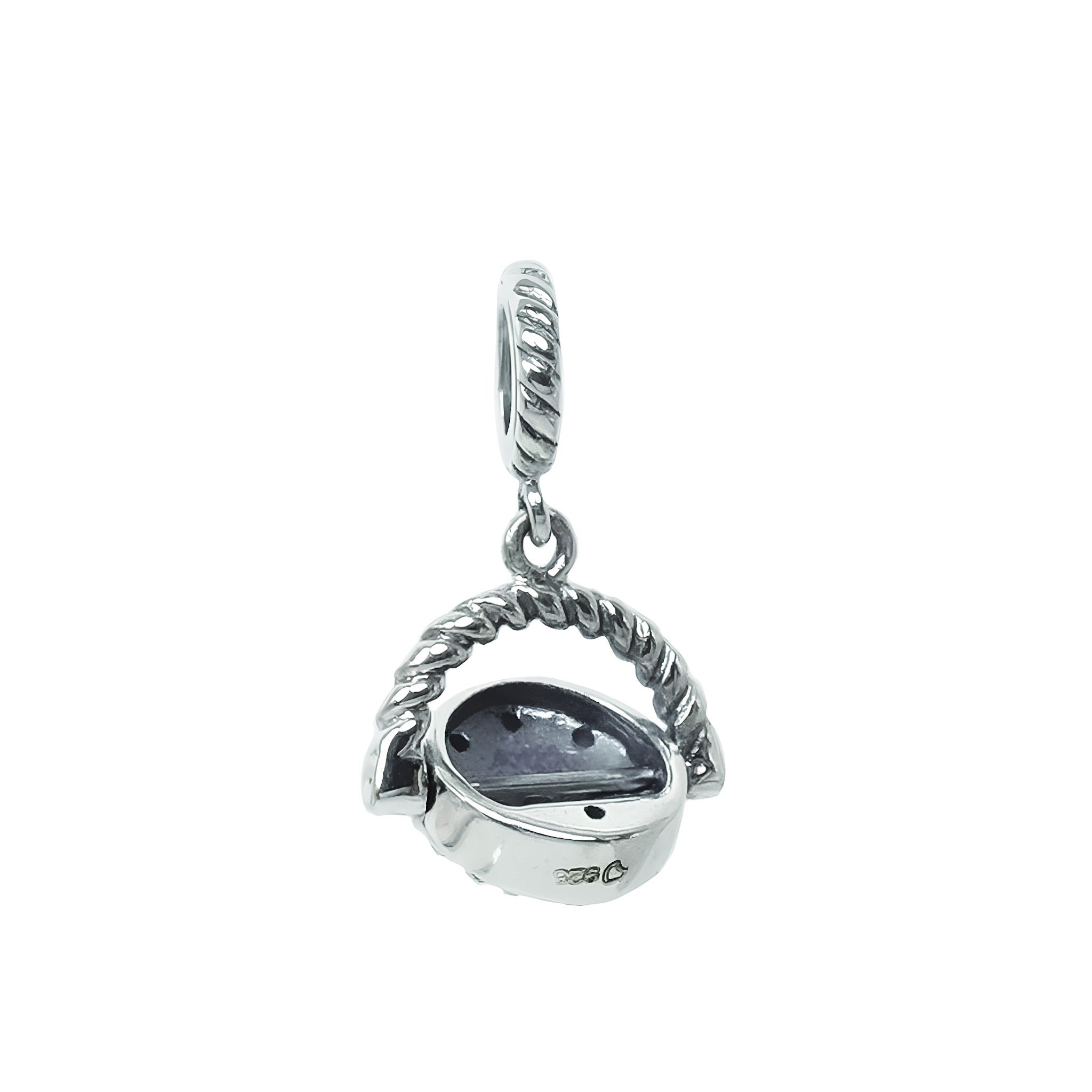 Lucky Nine Gemstone Charm