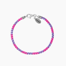 Load image into Gallery viewer, Pop Bracelet Purple Berry/Pink Crush
