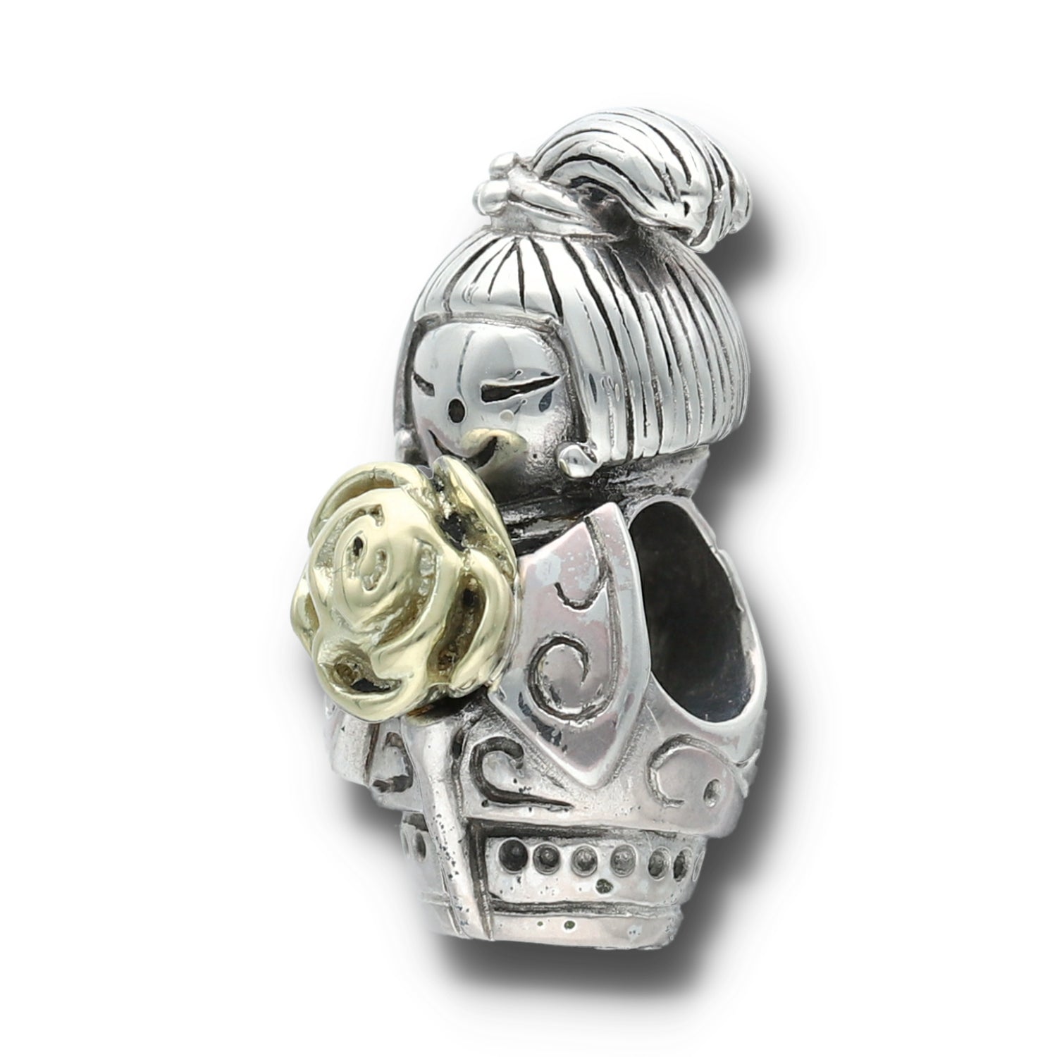 Kokeshi Flower Rose Two-Tone