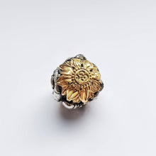 Load image into Gallery viewer, Sacred elephant - Silver bead with gildning