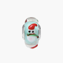 Load image into Gallery viewer, Snowman Glass Bead
