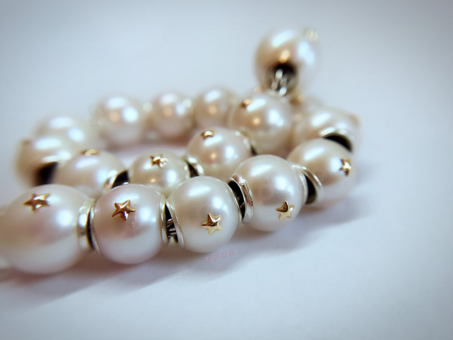 Starry Pearl - 18k star