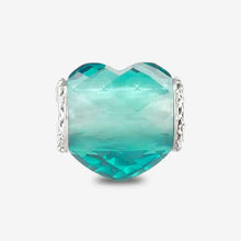 Load image into Gallery viewer, Sweet Pea Heart Charm
