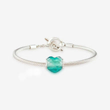 Load image into Gallery viewer, Sweet Pea Heart Charm