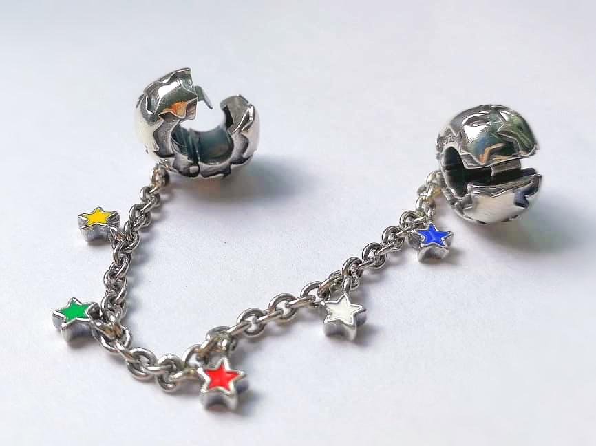 Wishing Stars Safety Chain