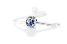 Load image into Gallery viewer, Irish Celtic Tree of Life – Blue Bead