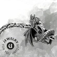 Load image into Gallery viewer, Fire dragon - silver