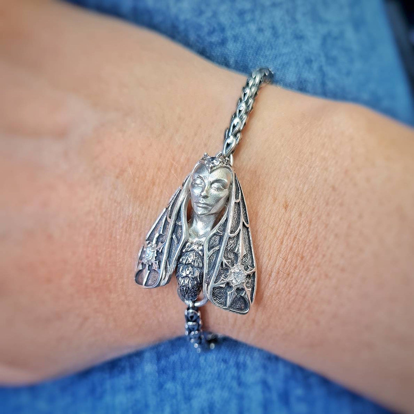 Silver lock "Chrysary"