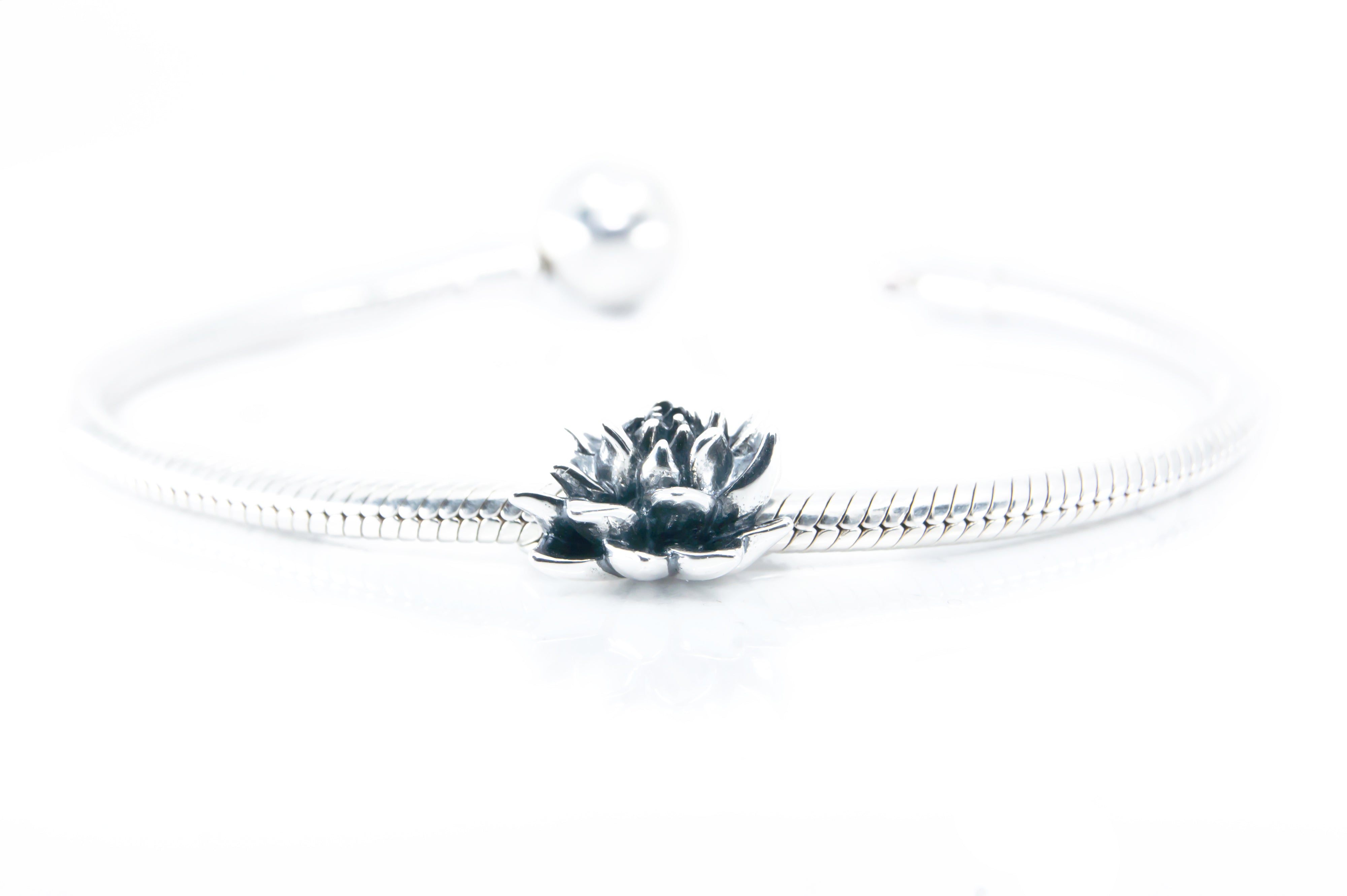 Lotus Flower Blossom Charm