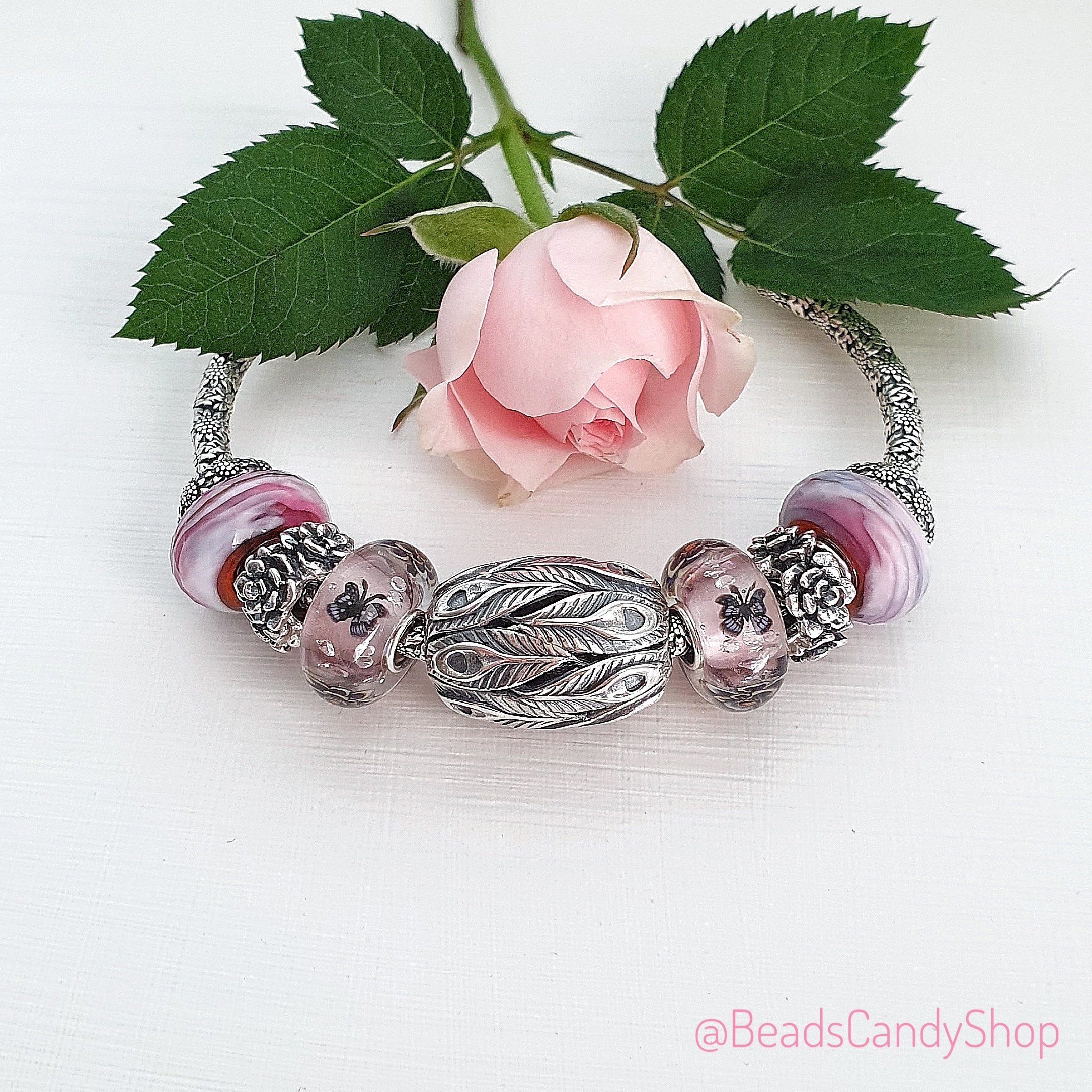 Old Pink Butterfly Design