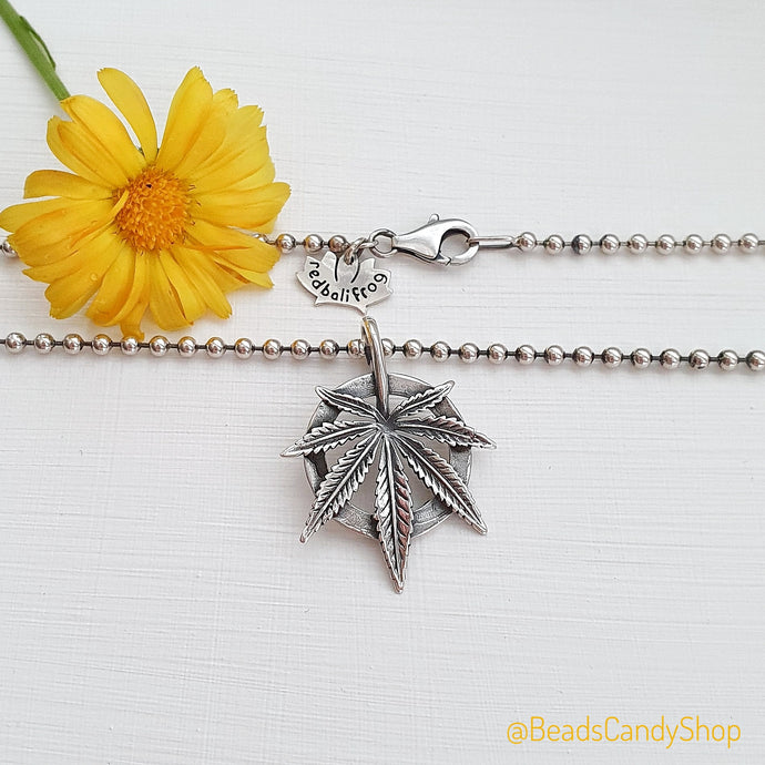 Hemp Leaf Pendant