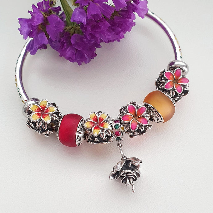 Frangipani Flower Design