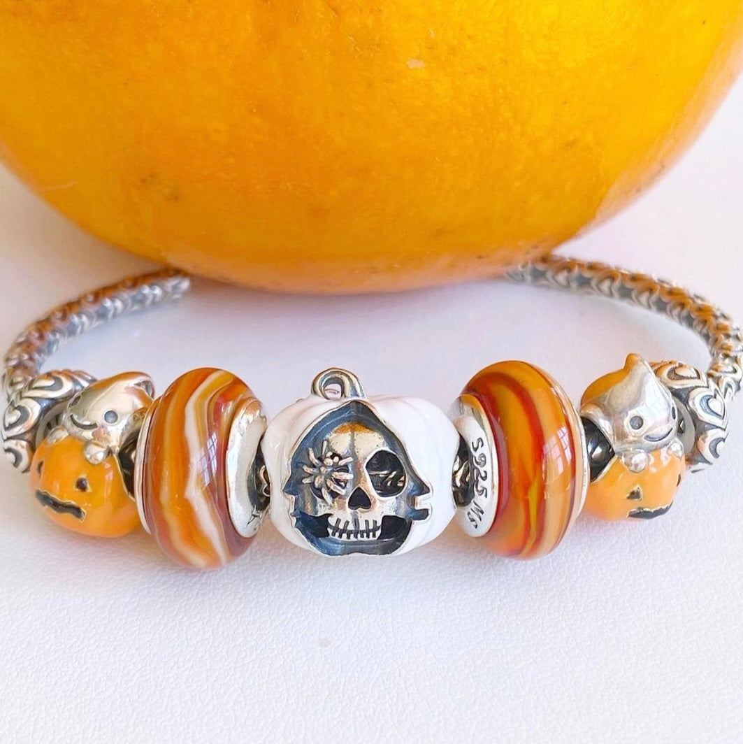 Pumpkin Ghost Design