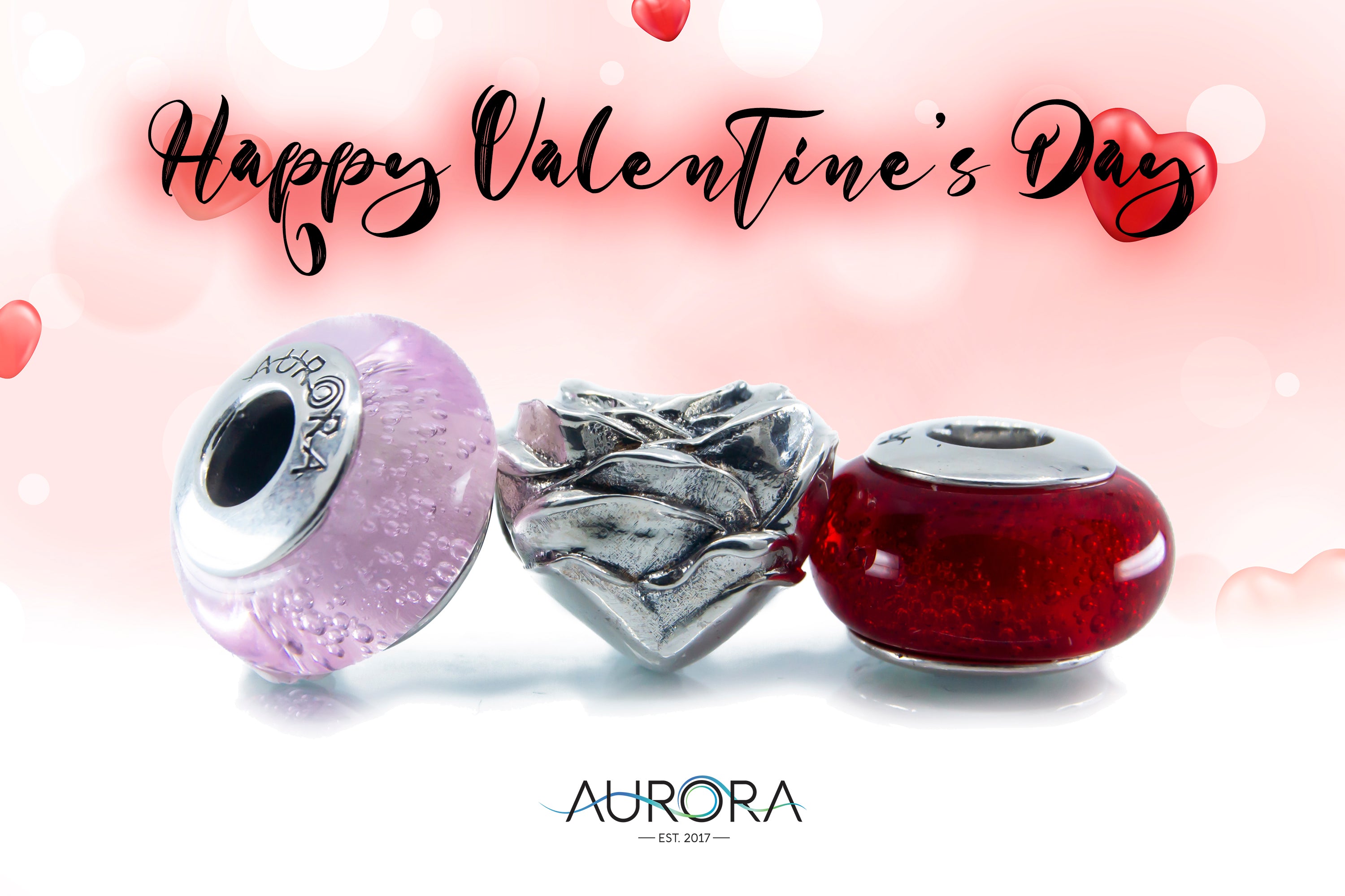 Aurora Valentine's Day Charms