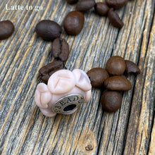 Load image into Gallery viewer, Coffee To Go Bead (matte finish)

