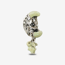 Load image into Gallery viewer, Artemis Crescent Moon Charm
