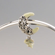 Load image into Gallery viewer, Artemis Crescent Moon Charm
