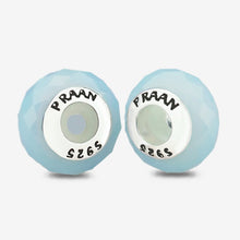 Load image into Gallery viewer, Baby Blue Opal Crystal Stopper Charms
