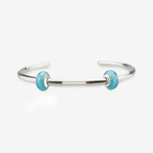 Load image into Gallery viewer, Dolphin Blue Crystal Stopper Charms
