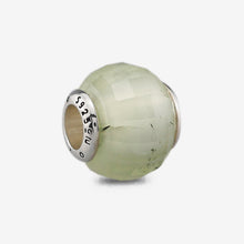 Load image into Gallery viewer, Faceted Prehnite Quartz Charm
