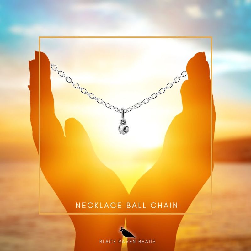 Necklace ball chain