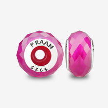 Load image into Gallery viewer, Pink Ruby Synthetic Stopper Charms
