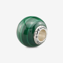 Load image into Gallery viewer, Round Malachite Charm
