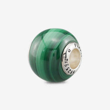 Load image into Gallery viewer, Round Malachite Charm
