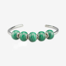 Load image into Gallery viewer, Round Malachite Charm

