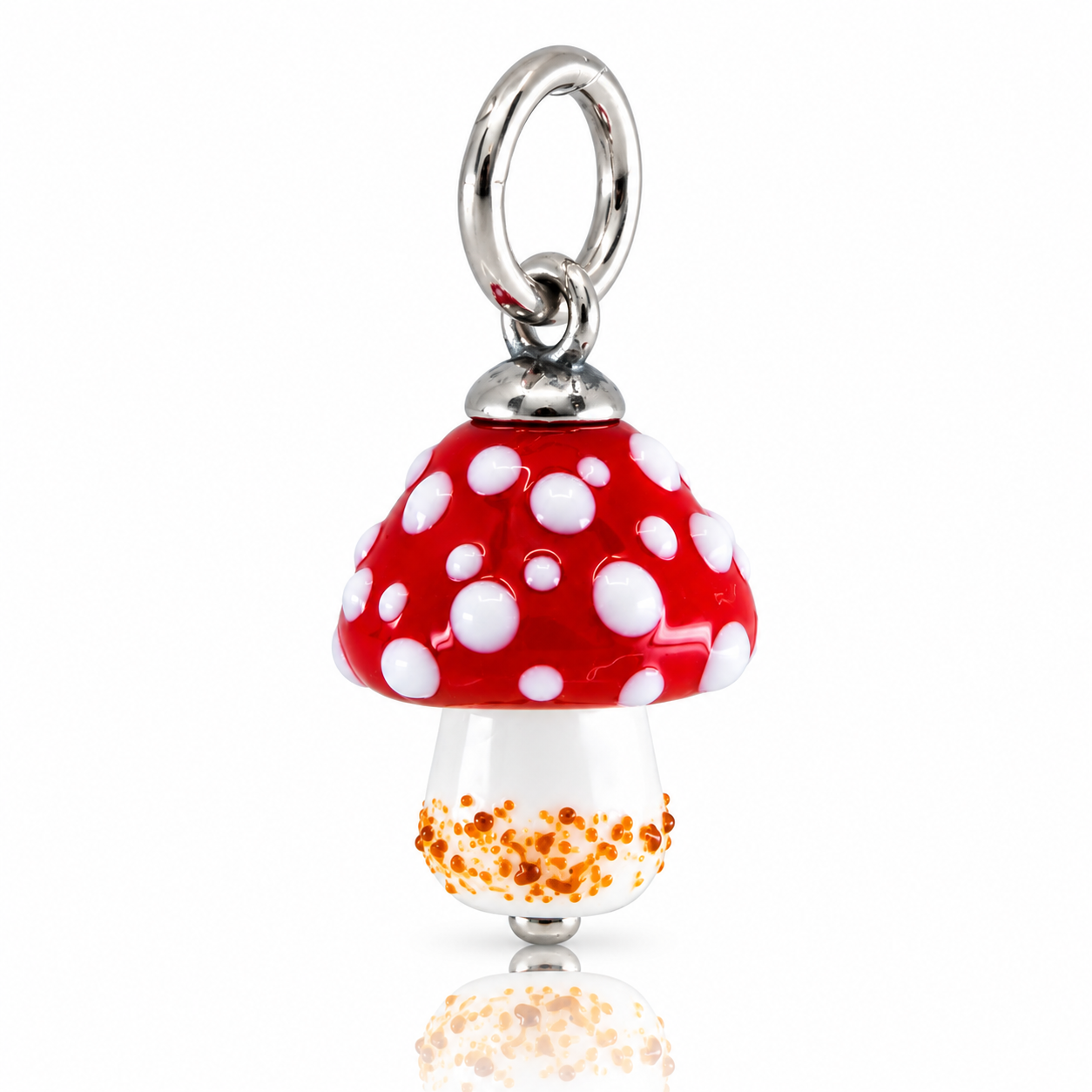 Scarlet Mushroom Charm - PREORDER