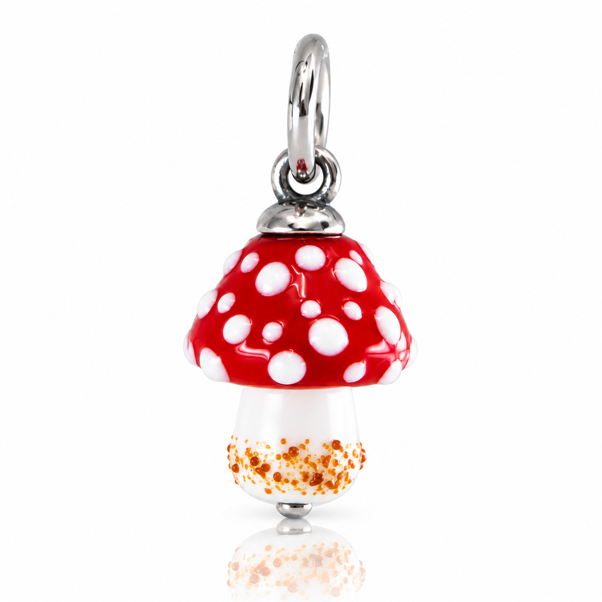 Scarlet Mushroom Charm - PREORDER
