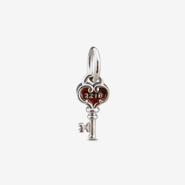 Mystery with Sherlock Holmes 221B Key Charm