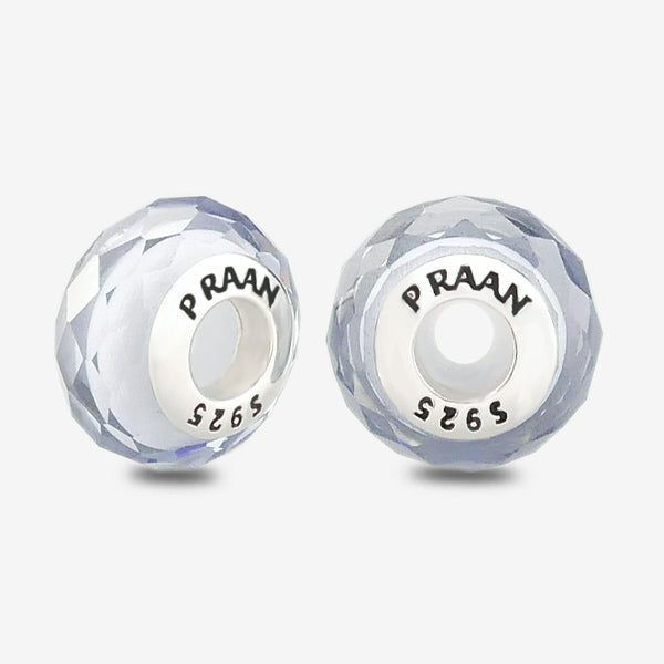 Strom Gray Crystal Stopper Charms