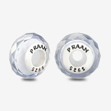 Load image into Gallery viewer, Strom Gray Crystal Stopper Charms
