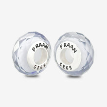 Load image into Gallery viewer, Strom Gray Crystal Stopper Charms
