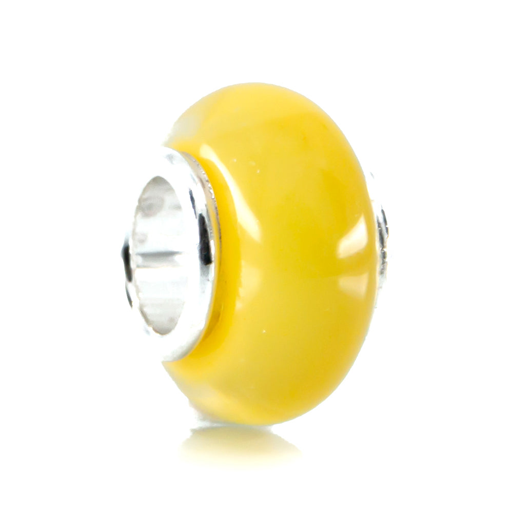 Summer Yellow Glass Spacer