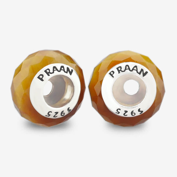 Tiger Eye Stopper Charms