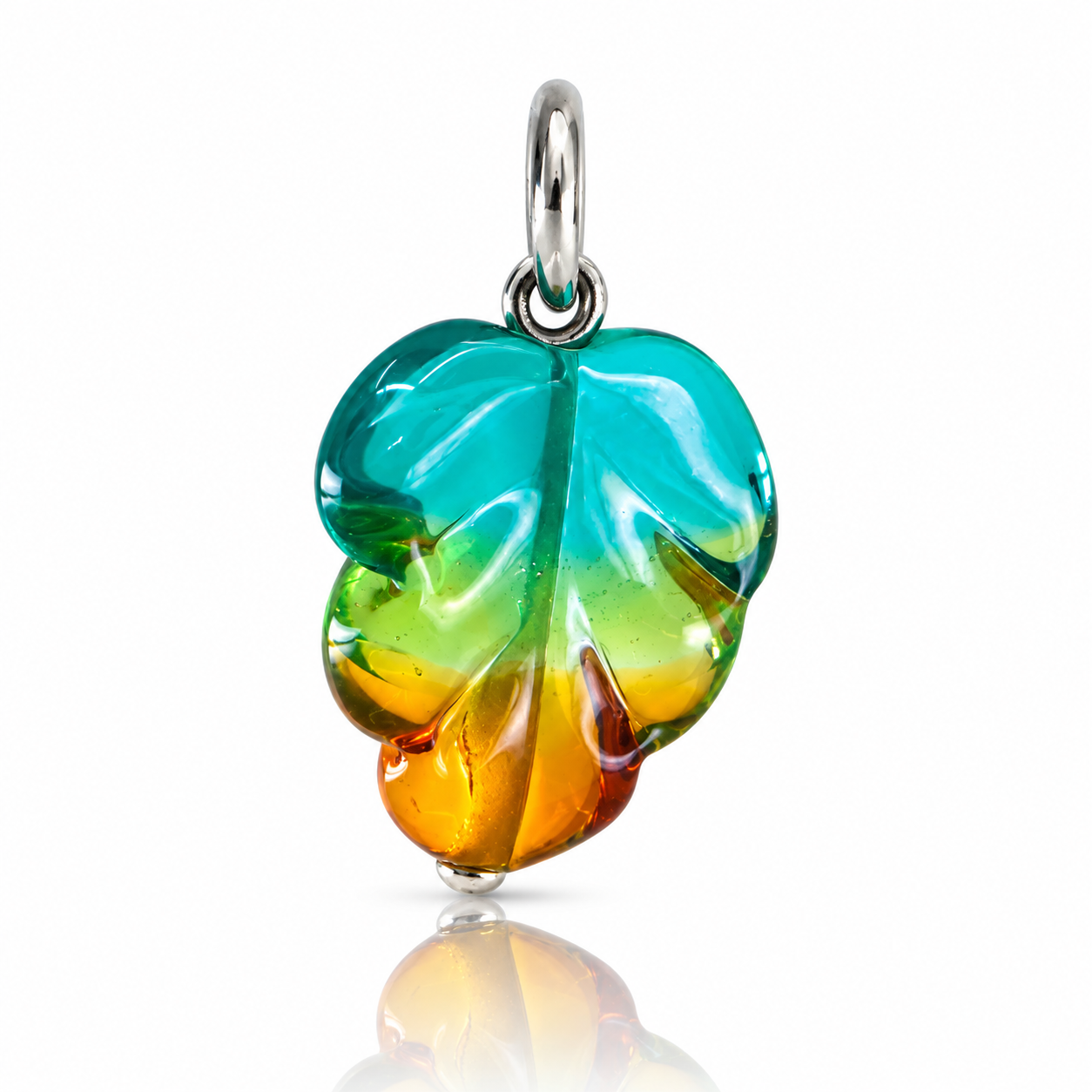 Whispering Autumn Leaf Charm - PREORDER