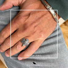 Load image into Gallery viewer, Wings of the Raven Ring
