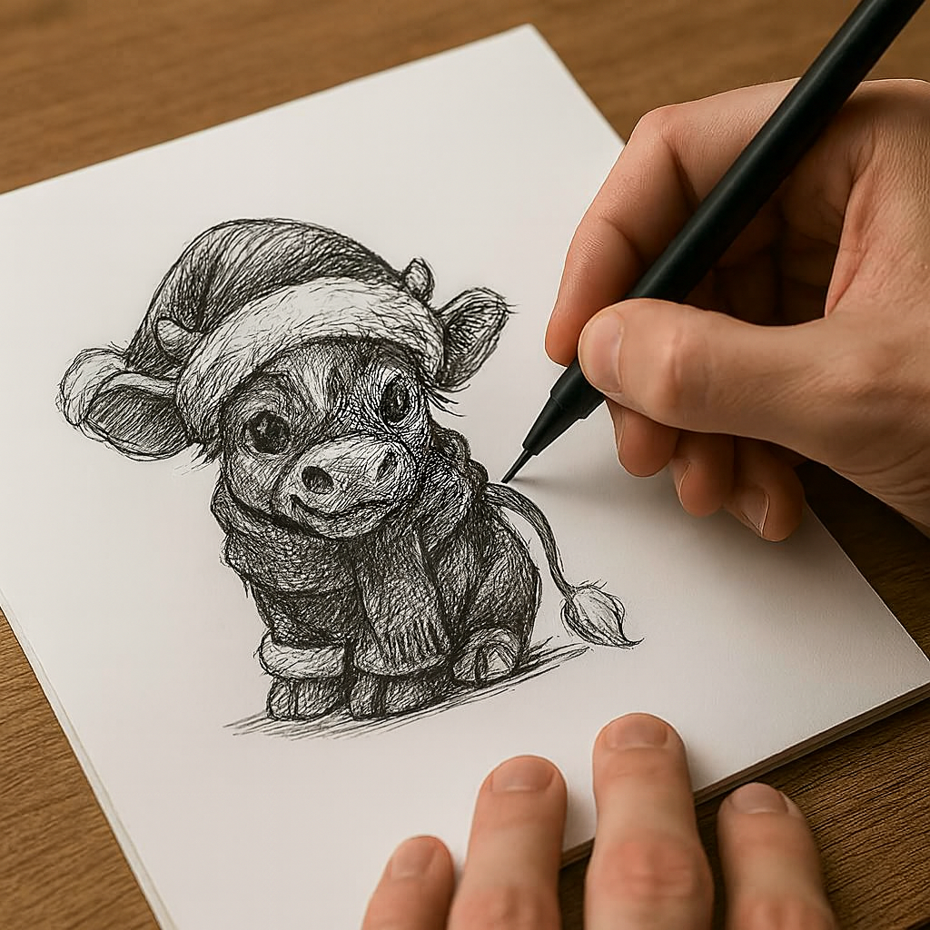 Scotch the Christmas Cow LE