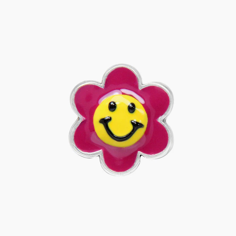 Flower Smiley - Pink