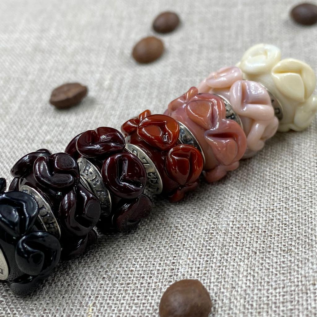 Coffee Bead (glossy finish)