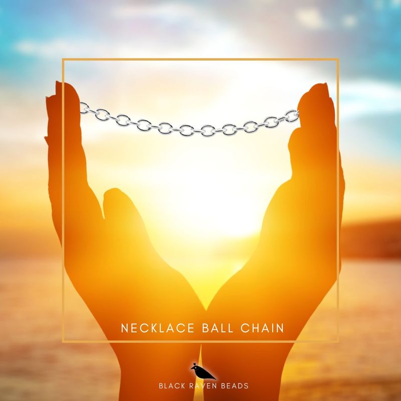 Necklace ball chain