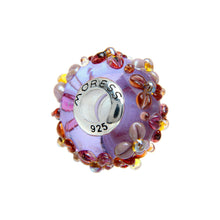 Load image into Gallery viewer, Flower Italian Murano - Purple
