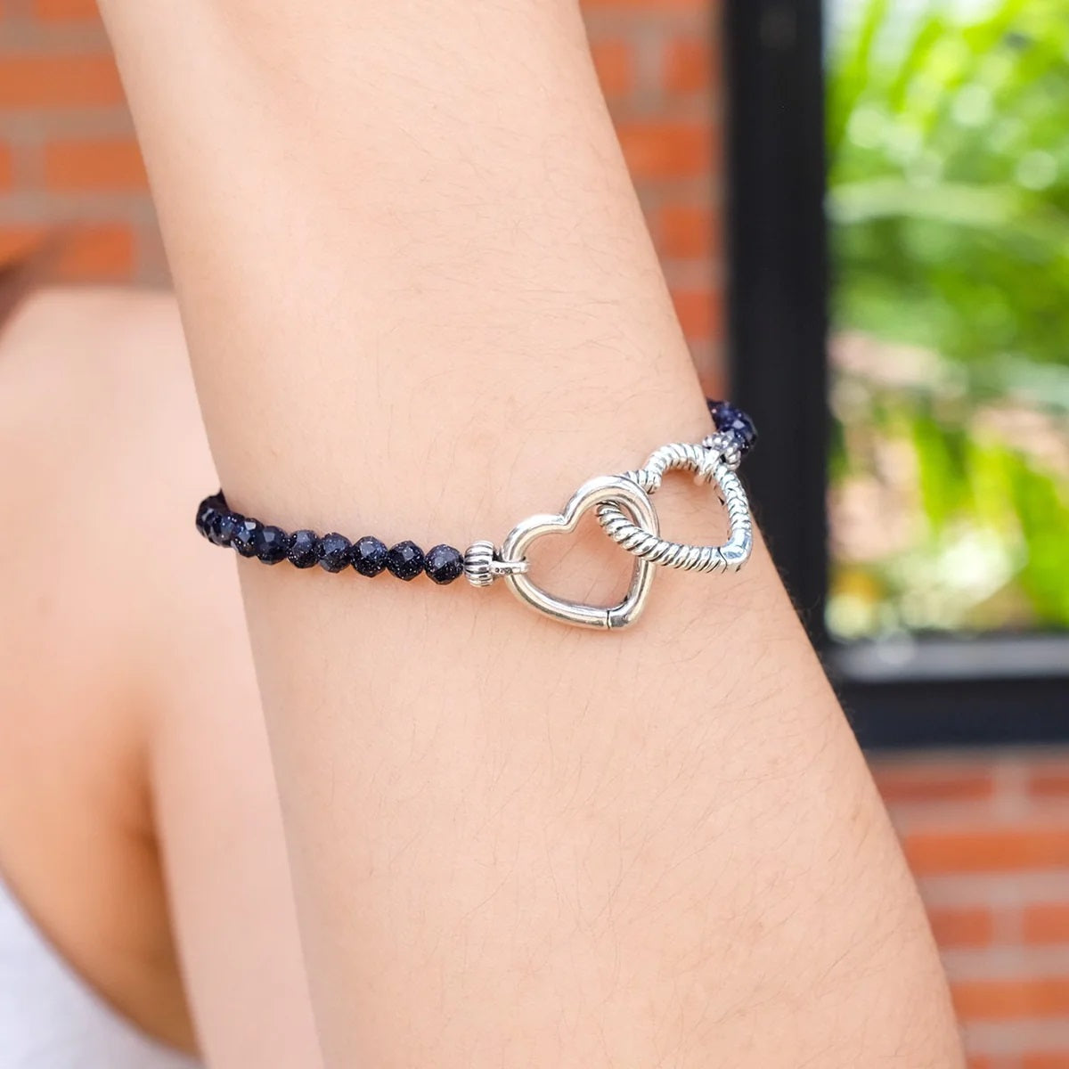 Blue Sun Stone Bracelet