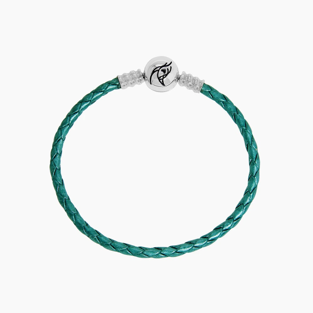 Single Leather Bracelet Trully Teal