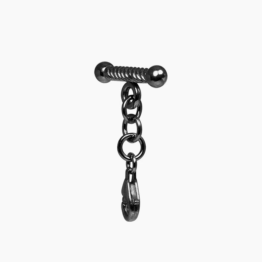 Play Toggle With Clasp (Black)